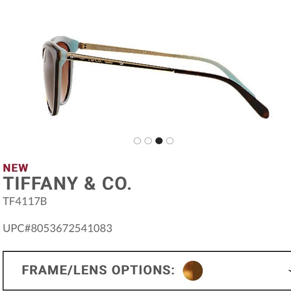 🆕NEW▪️TIFFANY & CO. Heart Aviator Gold - Blue - Picture 5 of 8